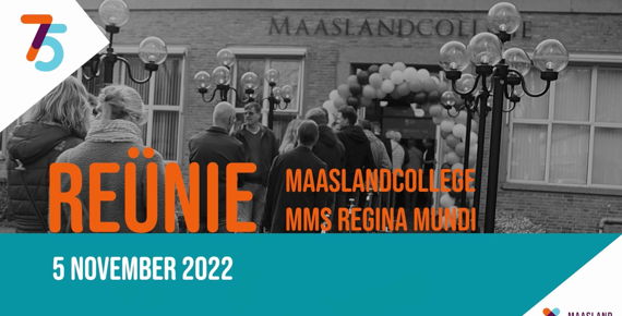 75 jaar Maaslandcollege: De reünie