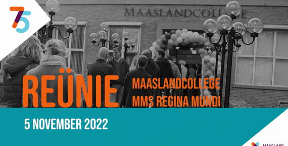 75 jaar Maaslandcollege: De reünie